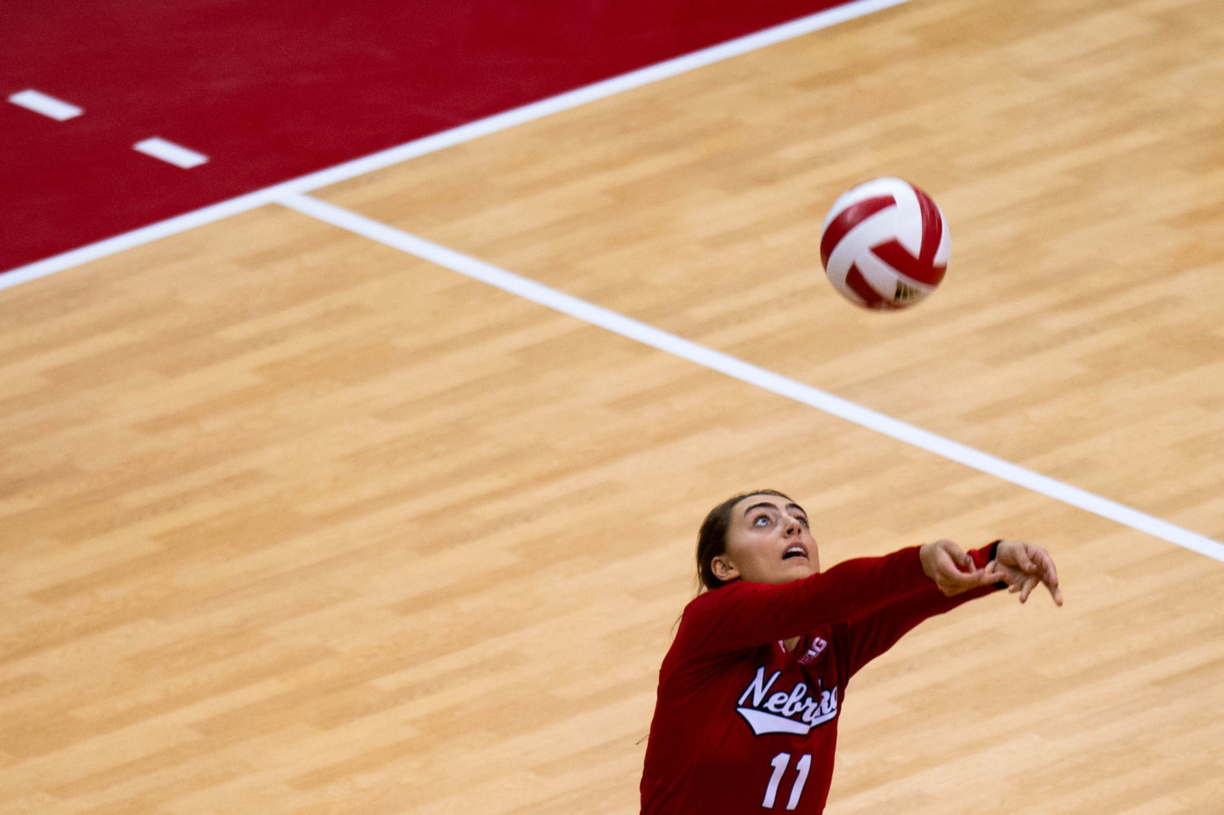Nebraska volleyball vs. Rutgers, 11/3/18
